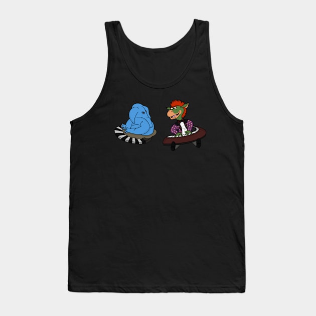 Sonny and Max Dueling Piano Tank Top by Ryan Bray Art